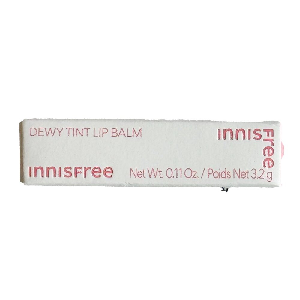 Innisfree Dewy Tint Lip Balm #1 Baby Pink Hydrating Glossy Lip Tint K-Beauty NWT